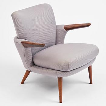 Ib Kofod-Larsen, a rare armchair model 423, Christensen & Larsen, Denmark, 1950s.