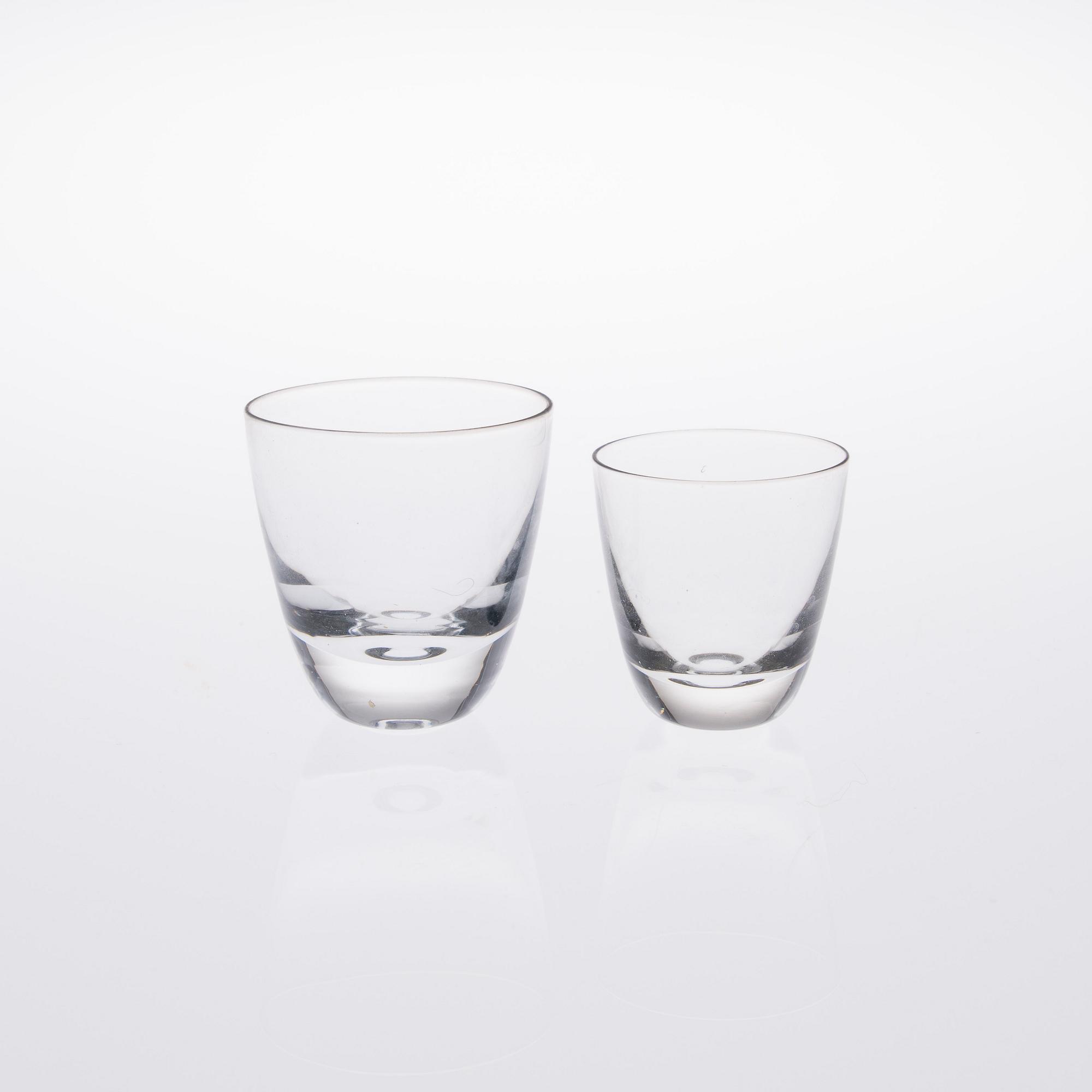 DRICKSGLAS, 20 st, Nuutajärvi, 1900-talets mitt.