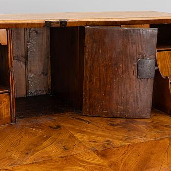 A late Baroque secretaire, mid 18th Century.