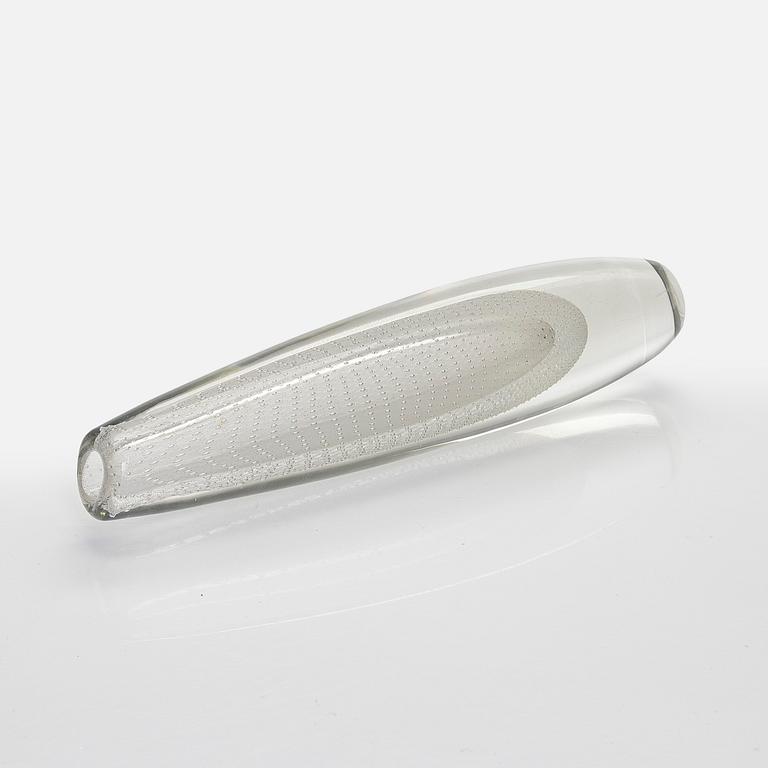 Gunnel Nyman, a model 'GN 31' glass vase, signed G. Nyman Nuutajärvi Notsjö. Designed in 1947.