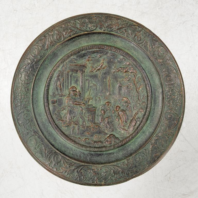 A cast iron table,  W.Wiklunds Gjutjern, Stockholm, around 1900.