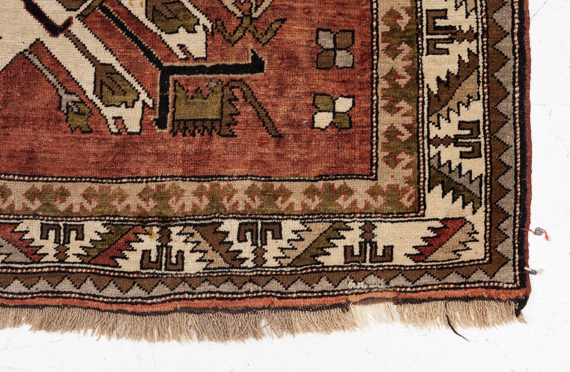 A Chelaberd rug of , 'Eagle Kazak' design, South Caucasus, c.  234 x 164 cm.