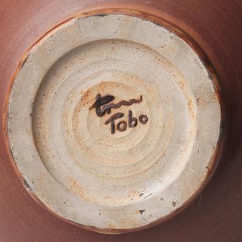 Erich & Ingrid Triller, a stoneware vase, Tobo, Uppland, Sweden.