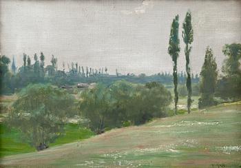 498. Venny Soldan-Brofeldt, A VIEW FROM ITALY.