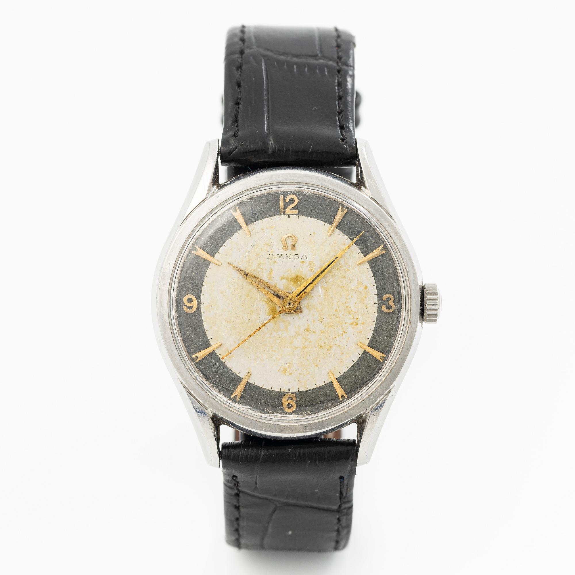 Omega, "Bullseye Dial", wristwatch, 36 mm.