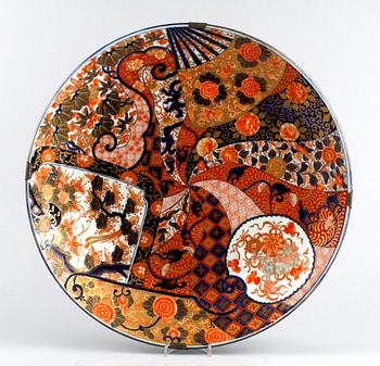 PRAKTFAT, porslin, Imari, Japan, 1800/1900-tal.