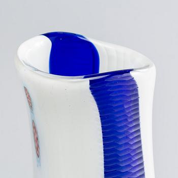 A VITTORIO FERRO MURRINE GLASS VASE FOR FRATELLI PAGNIN, 1990-2000.