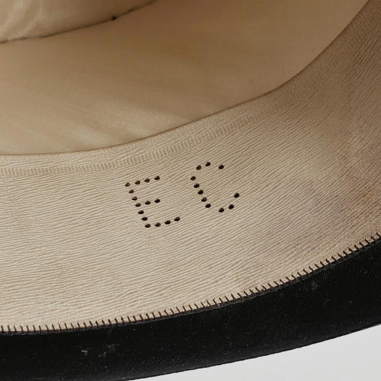 HATTAR, 2 st, samt HATTASK, 1800-/1900-tal.