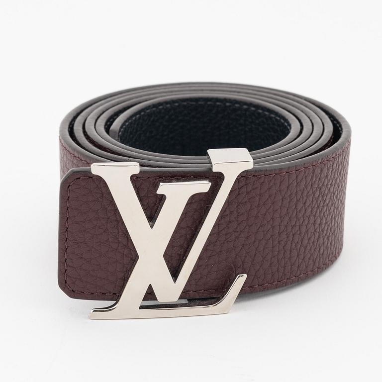 Louis Vuitton, skärp, "LV Initiales", storlek 100, 2015.