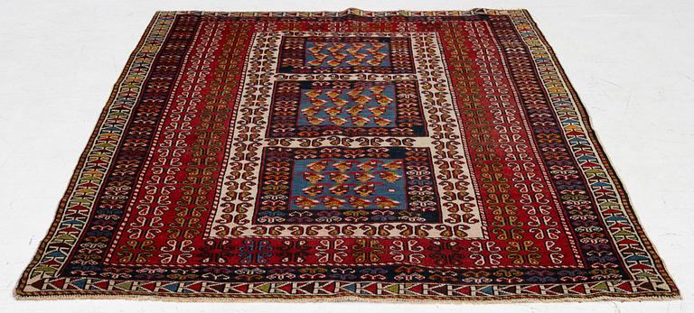 Rug, Caucasian, Ganja, antique, approx. 167 x 114 cm.