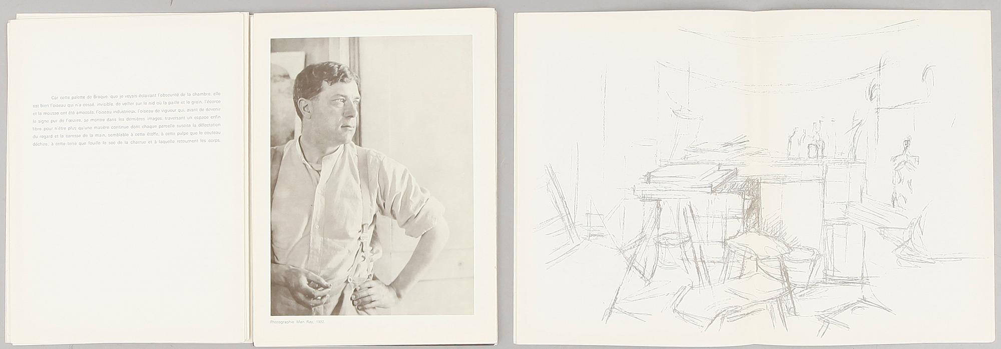 HÄFTEN, 2 st, Derriere le Miroir. Alberto Giacometti samt Hommage a Georges Braque.