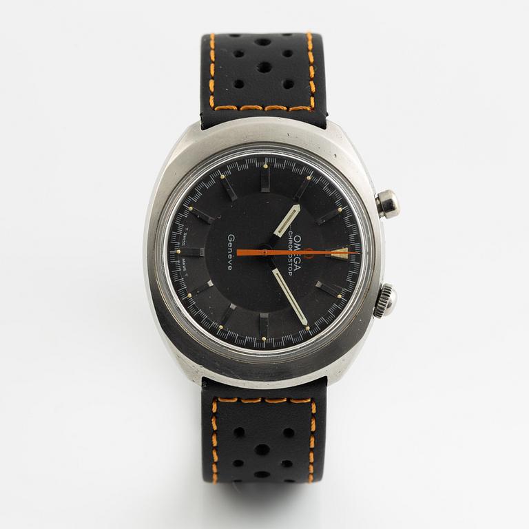 Omega, Genève, Chronostop,  "Driver", kronograf, armbandsur, 35 mm.