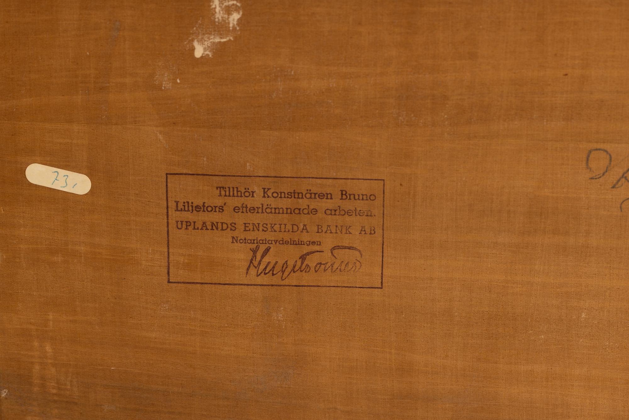 Bruno Liljefors, "Tjädertupp" (Capercaillie).