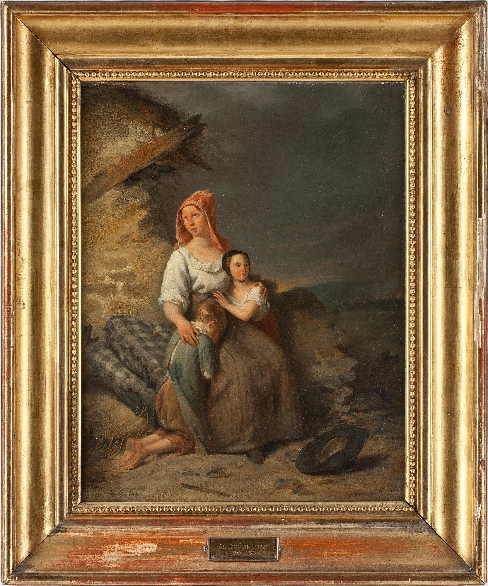 JEAN ALPHONSE ROEHN, olja på duk, signerad och otydligt daterad.