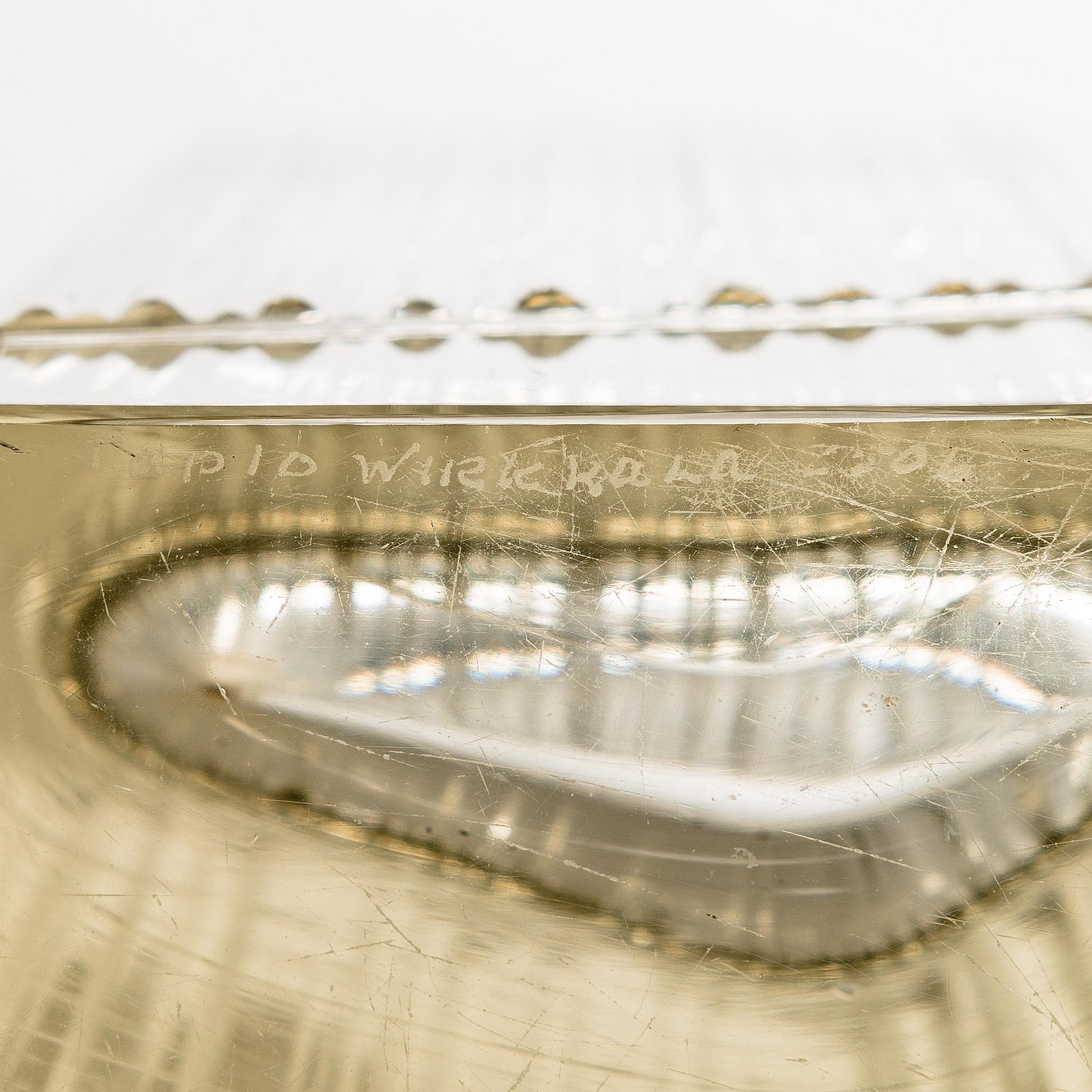 Tapio Wirkkala, a vase signed Tapio Wirkkala 2506.