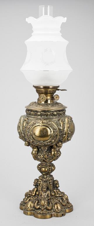 FOTOGENLAMPA, zink, Matadorbrenner, 1800-tal.
