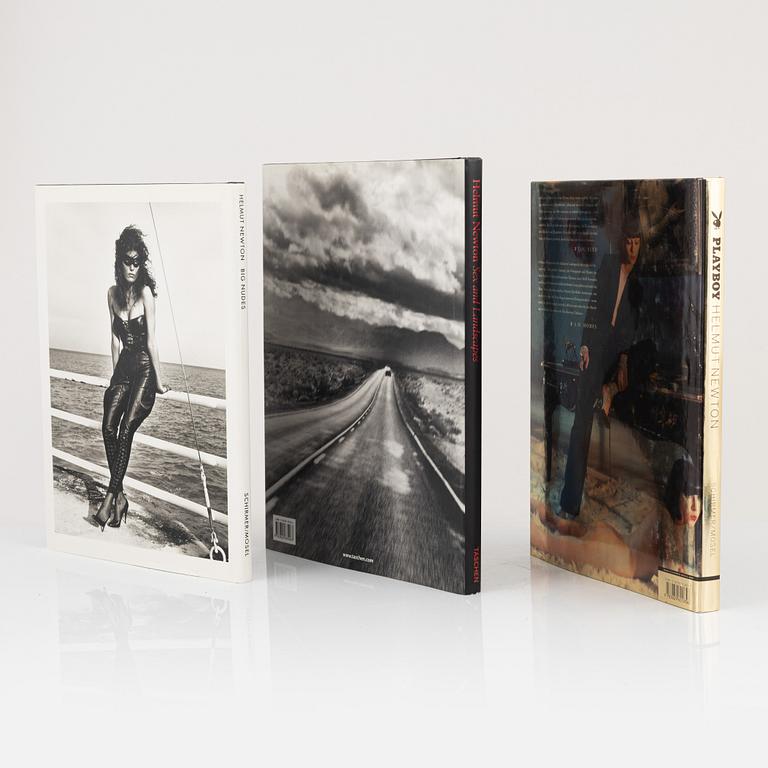 Helmut Newton, photo books, 3 pcs, Schirmer/Mosel and Taschen.
