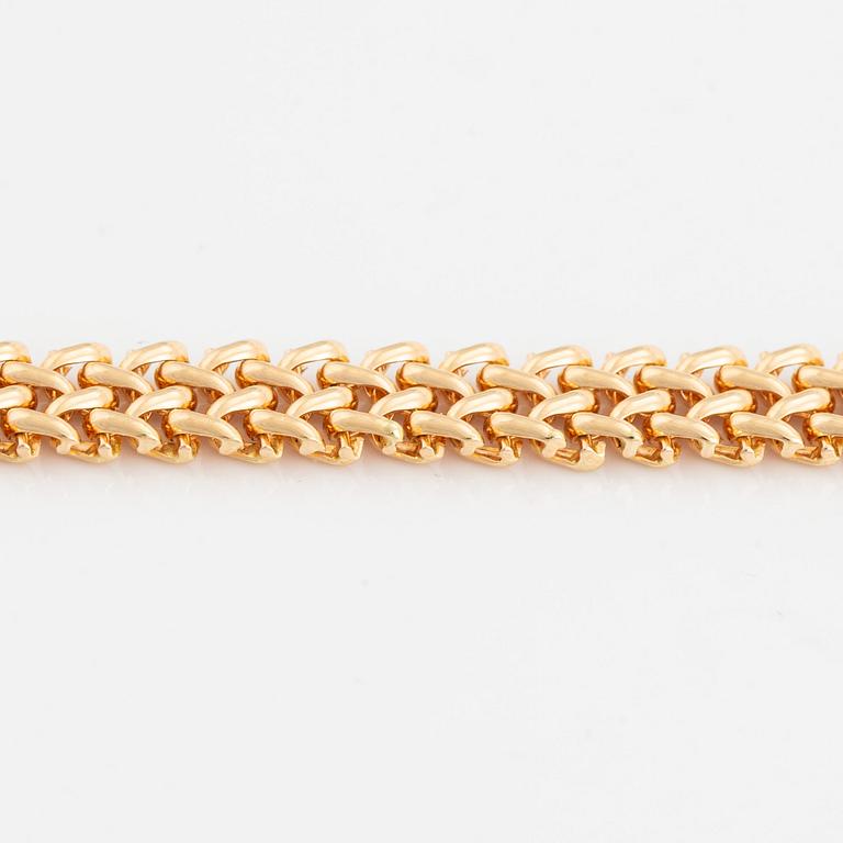 Armband, 18K guld.