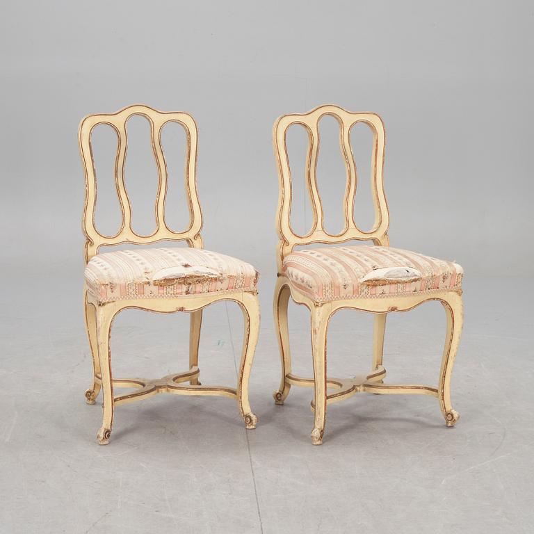 STOLAR, ett par, 1800/1900-tal.