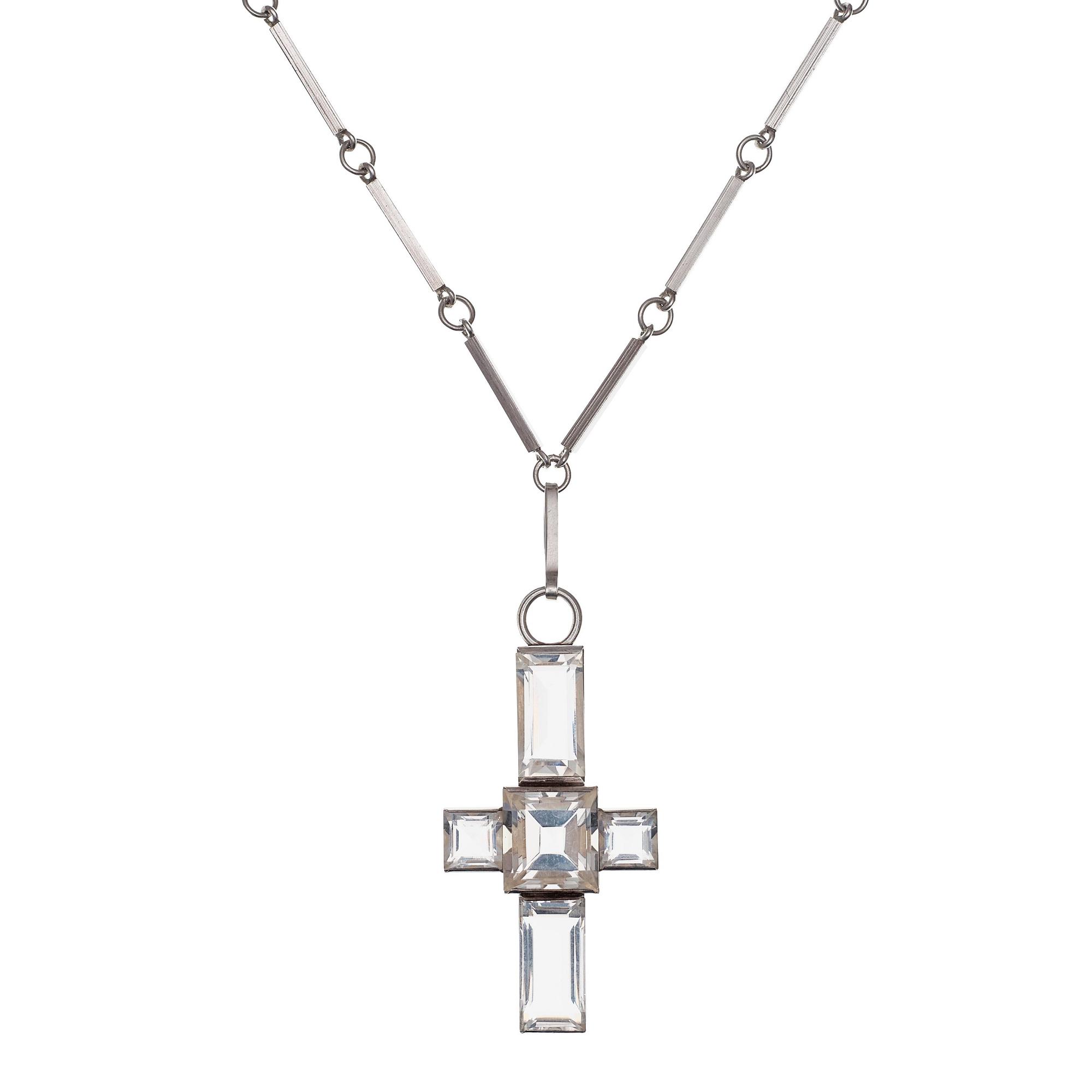 WIWEN NILSSON, hängsmycke Lund, 1941, sterling.