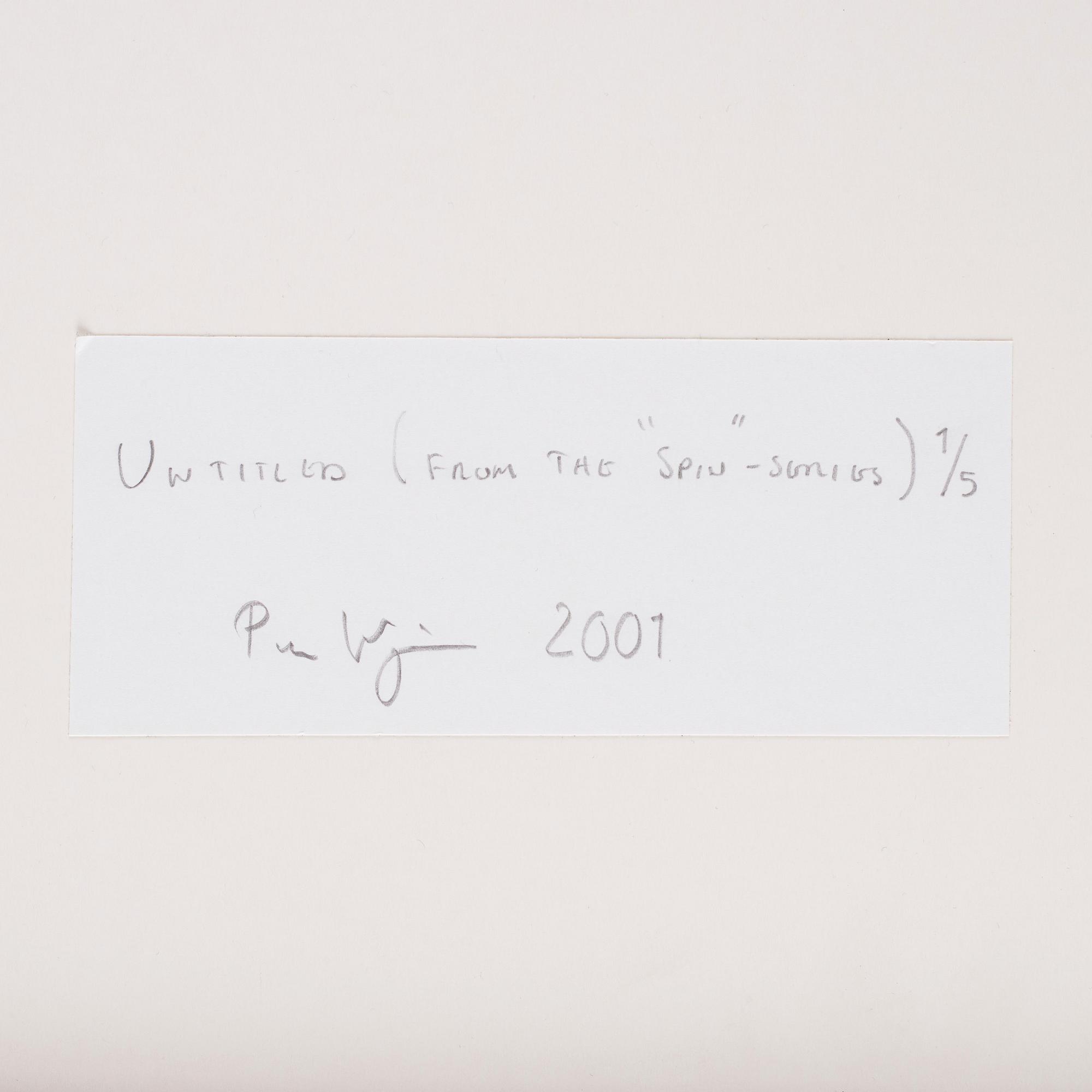 Per Wizén, "Untitled (from the 'Spin' series), 2001.