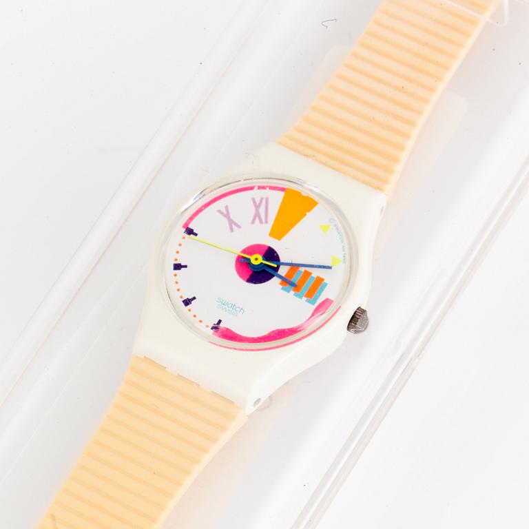 Swatch, Port-o-Call, wristwatch, 25 mm.