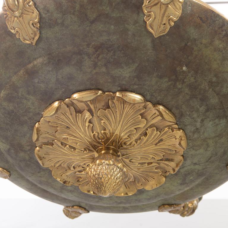 An empires style mid 1900s celing pendant.