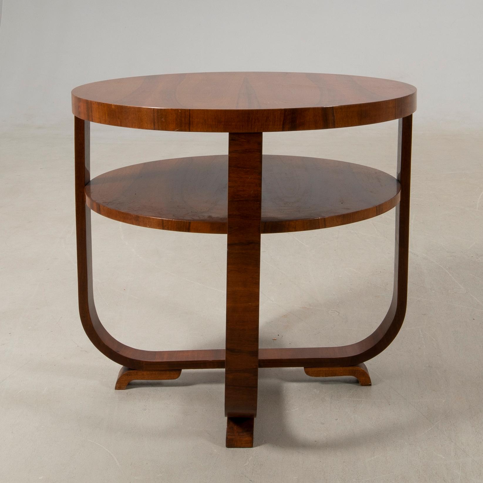 Coffee table/side table Art Deco first half of the 20th century.