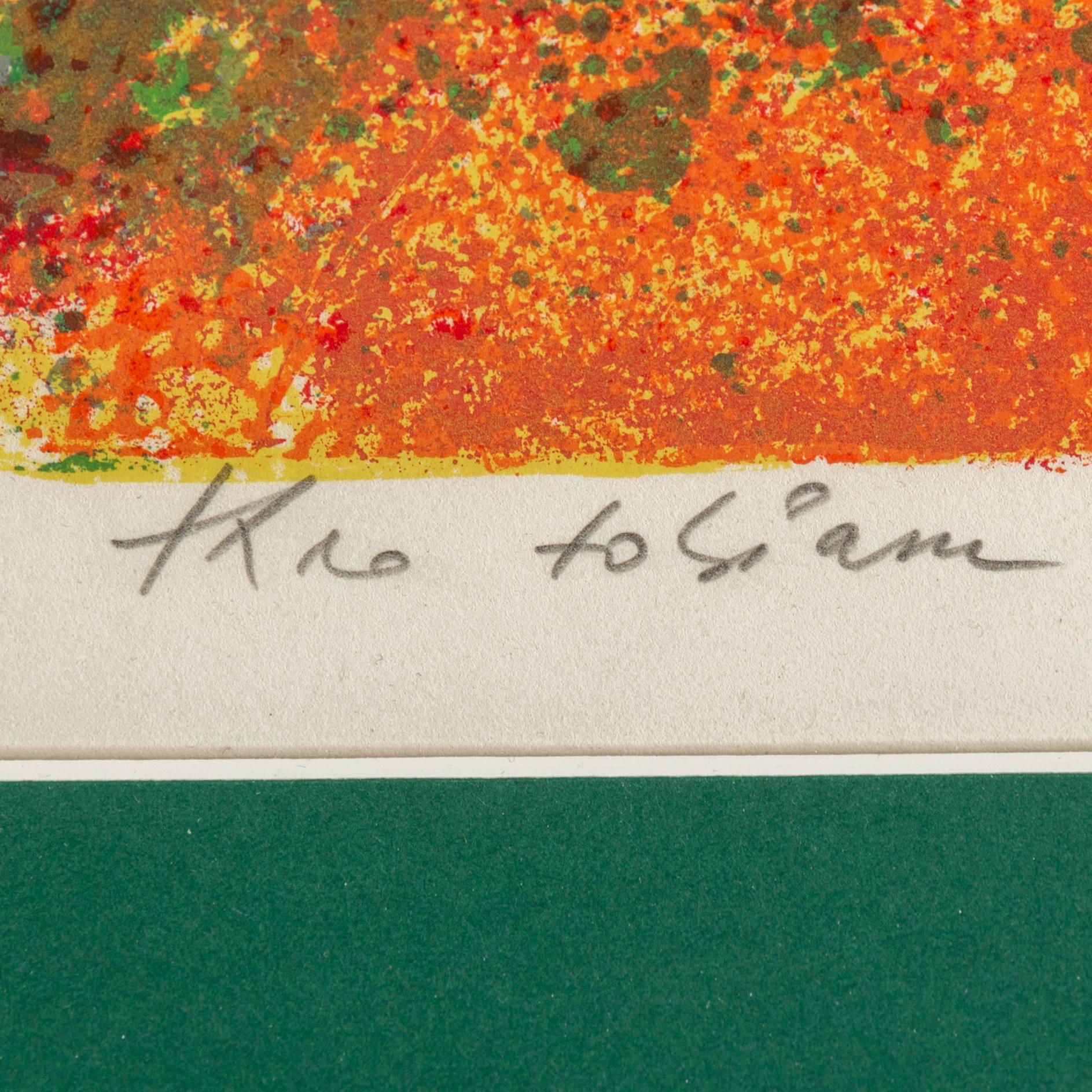 THEO TOBIASSE, färglitografier.  3 st, signerade EA, 57/75, EA.