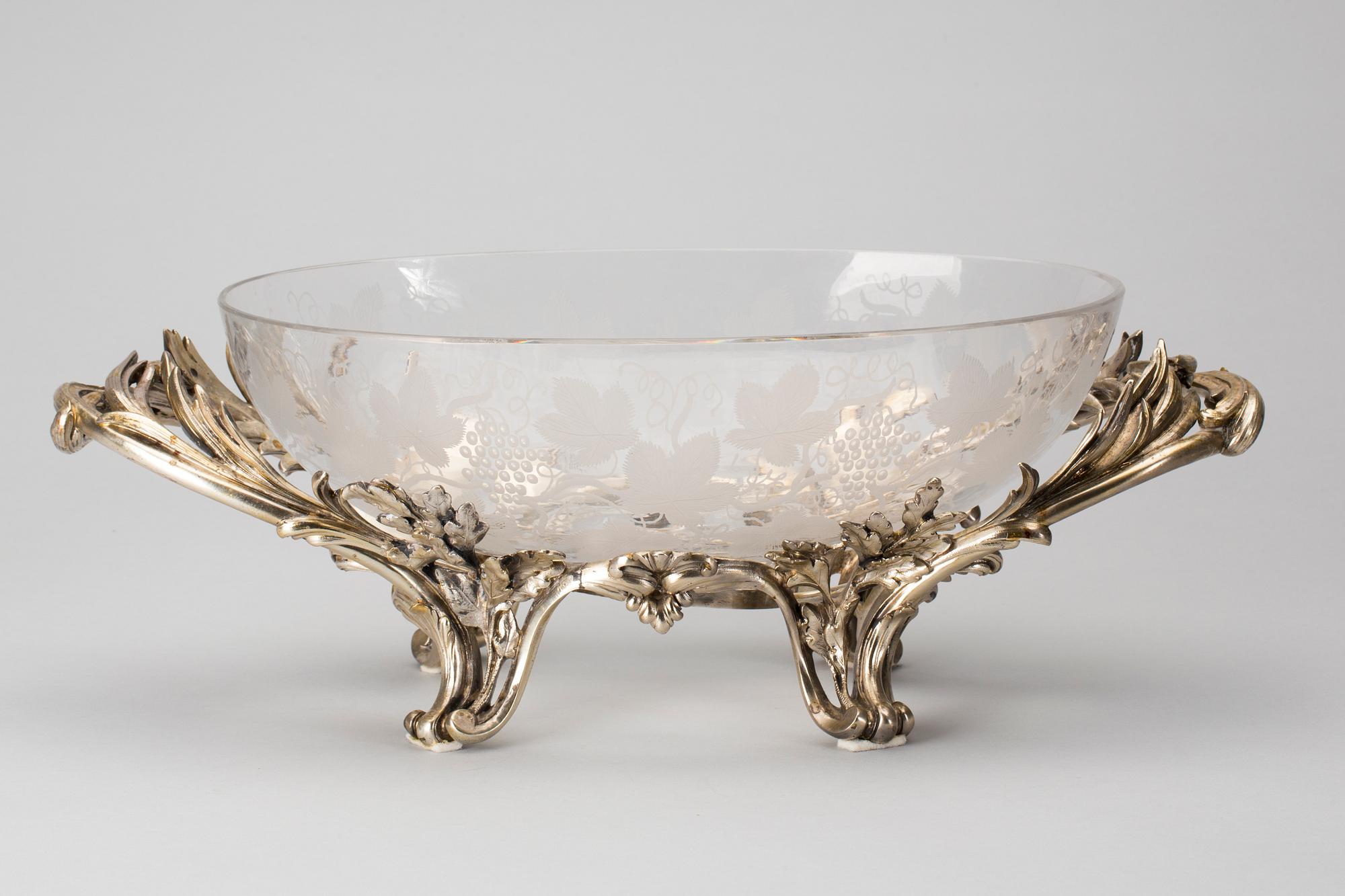 JARDINIERE, Christofle, Paris, Frankrike, 1900-talets början.