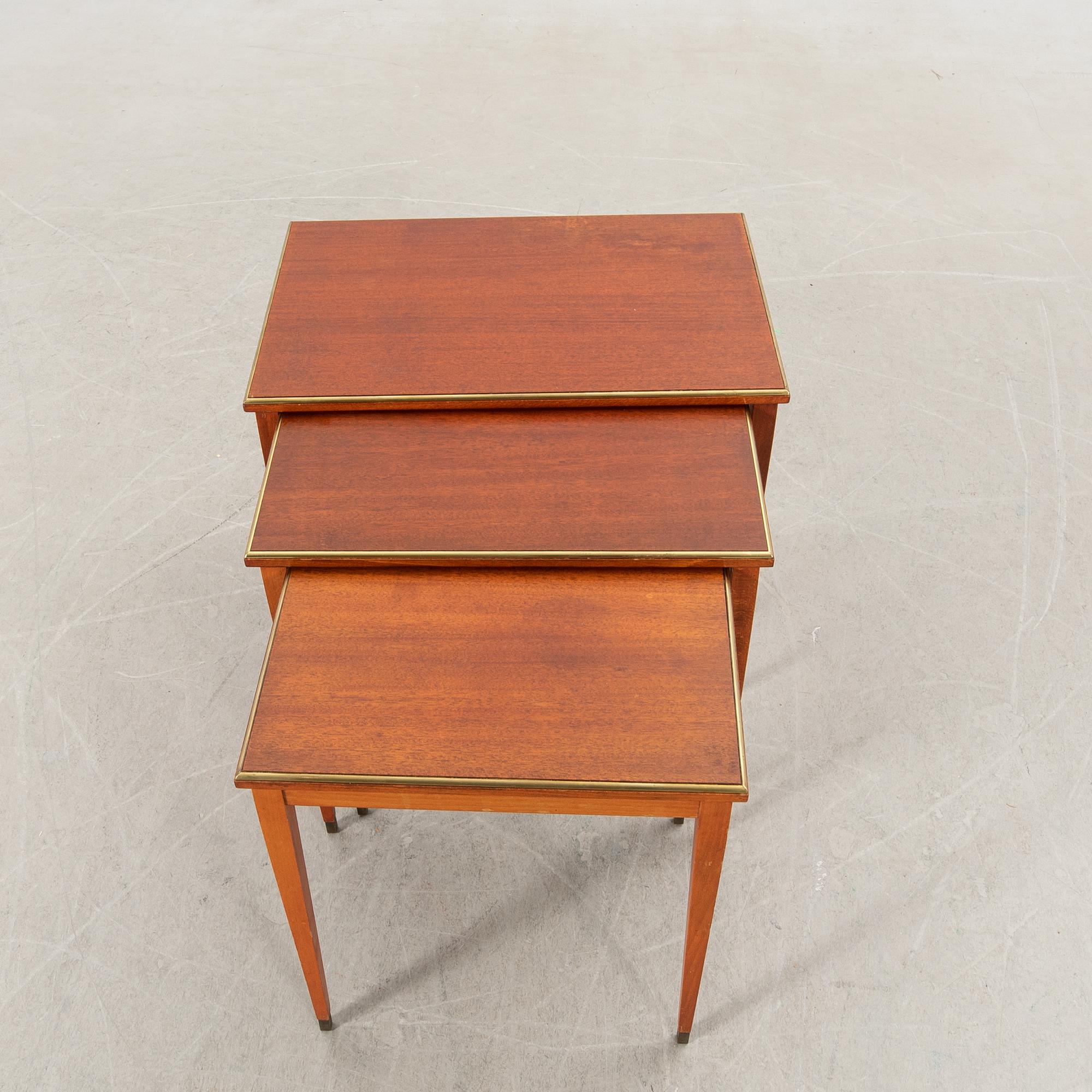 Game table Swedish Furniture Factory mid-20th century.