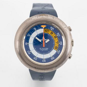 Memosail, "Regatta", sailing chronograph, wristwatch, 45,6 mm.
