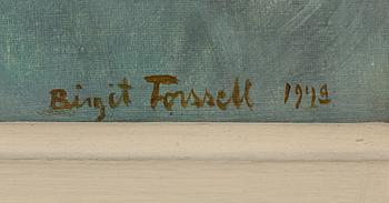 Birgit Forsell, 'Ung kvinna med parasoll (Young woman with parasol)'.