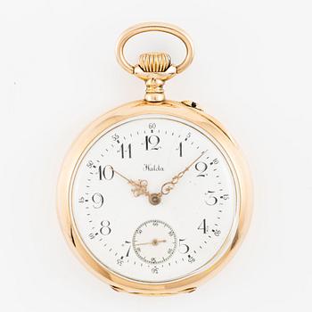 Halda, pocket watch, 40 mm.
