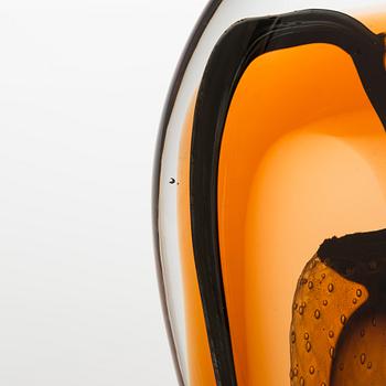 Oiva Toikka, skulptur, "Lollipop", signerad Oiva Toikka, Nuutajärvi 2008 10/100.