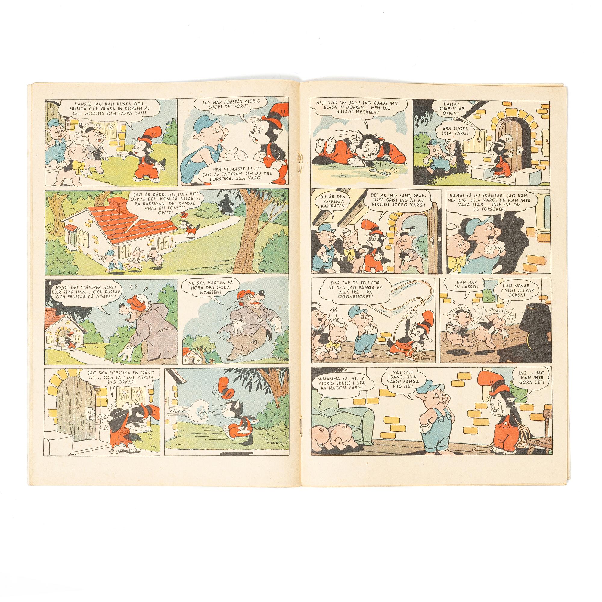 Comic book, Kalle Anka & Co, no. 4, 1948.
