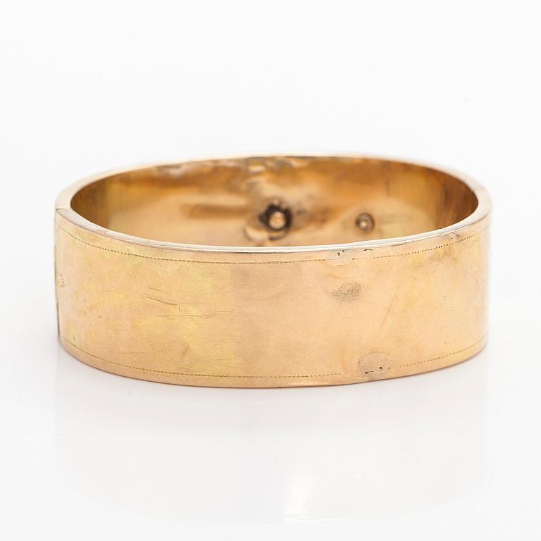 Armring, 14K (56) guld, St Petersburg.