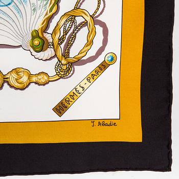 A silkscarf by Hermès, "Brise de charme".