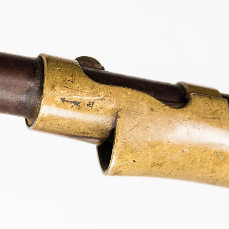 SLAGLÅSGEVÄR, Ryssland, modell 1847 för dragoner.