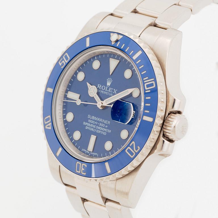 Rolex, Submariner, "Smurf", ca 2012.