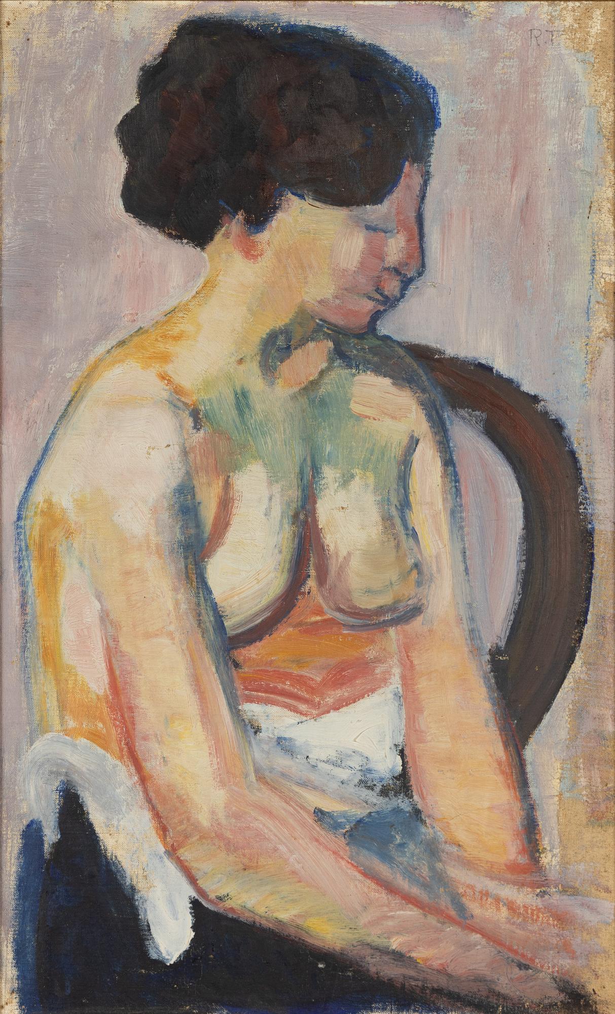 Birger Simonsson, oil on canvas/panel, unsigned.