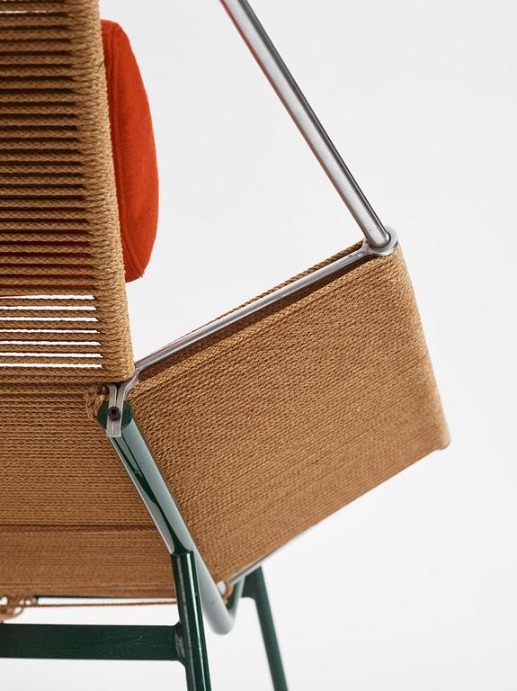 Hans J. Wegner, fåtölj, "Flag Halyard", Getama, Danmark, 1950-60-tal.