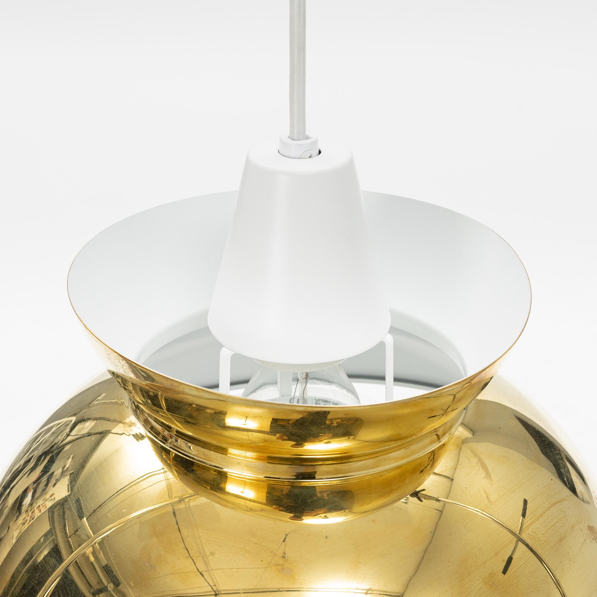 A pair of 'Doo-Wop' ceiling lamps, Louis Poulsen, Denmark.