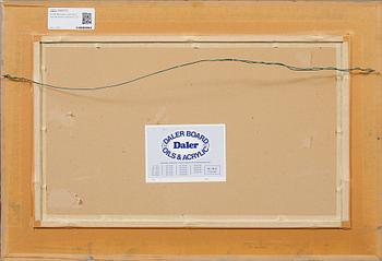 JOHN MICHAEL GROVES, olja på pannå, signerad och daterad -93.