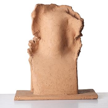 Hertha Hillfon, a terracotta sculpture, Sweden, provenance Hertha Hillfon.