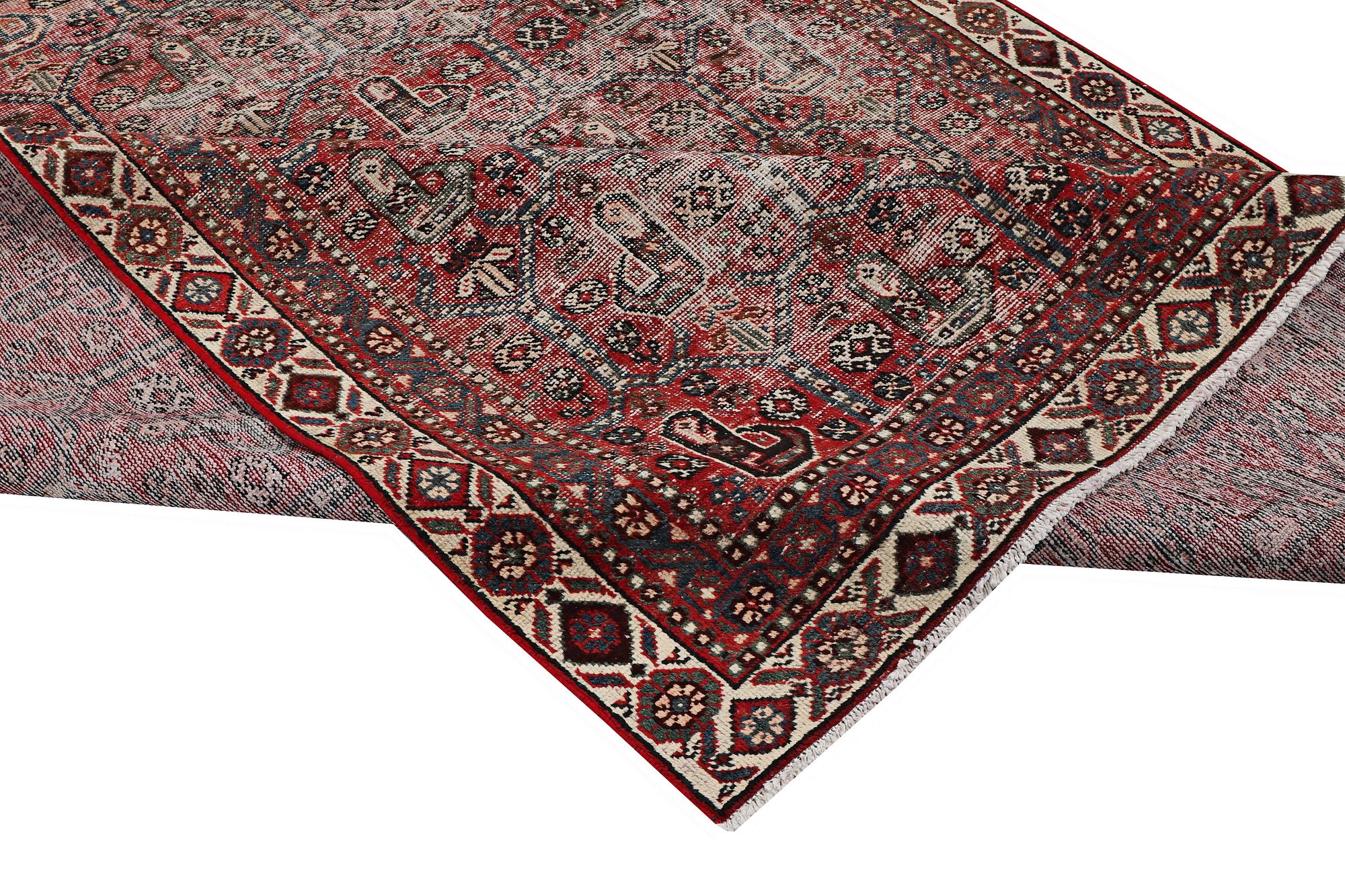 Matta, Perisk, vintage design, ca. 276 x 190 cm.