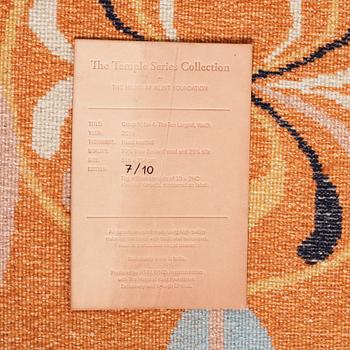 Hilma af Klint, a carpet ''Group IV, no 4. The Ten Largest youth'', handmade, 7/10, c 315 x 234 cm.