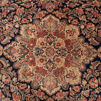 Kashmar rug, old/semi-antique, approximately 436x309 cm.