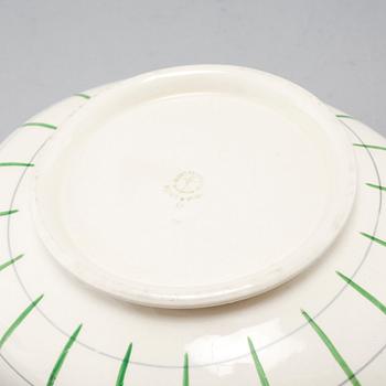 An earthenware tableware set of 62 pcs, 'Spaljé', designed by Wilhelm Kåge for Gustavsberg, around mid 20th century.