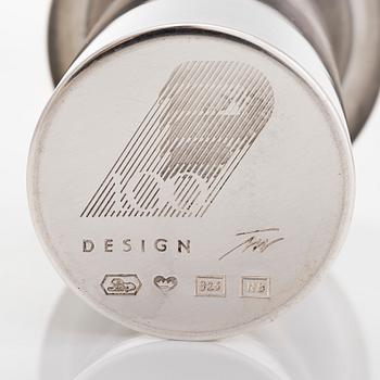 Tapio Wirkkala, vas, sterlingsilver, "Kasvu" (Tillväxt), Kultakeskus Oy, Tavastehus 1990.